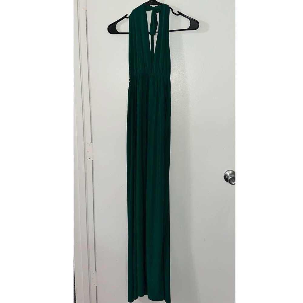Floor Length Formal Tobi Deep V Cut Backless Dress